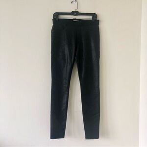 1. STATE Black Coated Leggings Size Small
